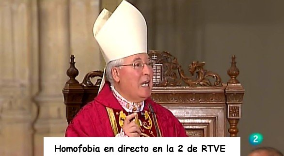 El Bisbe d’Alcalà diu que els homosexuals son “personas que se prostituyen y que promueven la corrupción de menores”.