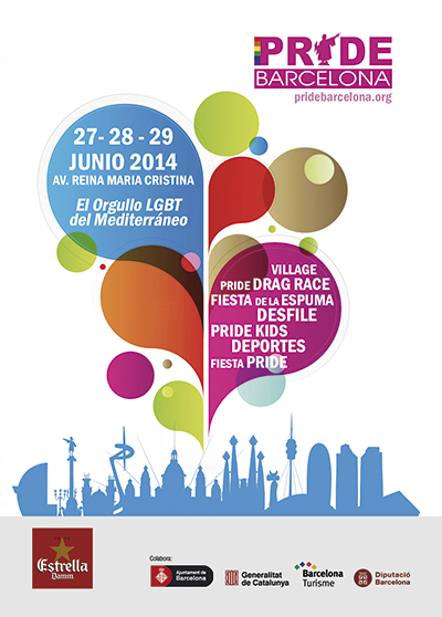 del 27 al 29 de Juny – Pride 2014 – Barcelona