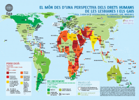 Mapa de l’homofòbia al món