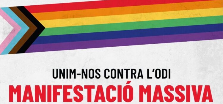 Manifestació Contra la Violència LGTBifòbica – Barcelona